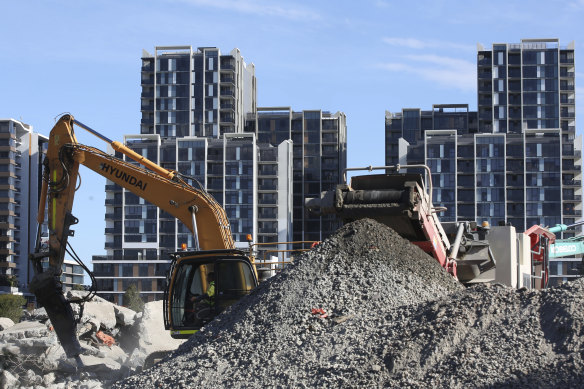 Apartment construction will slow dramatically in 2022 as fewer projects are launched.