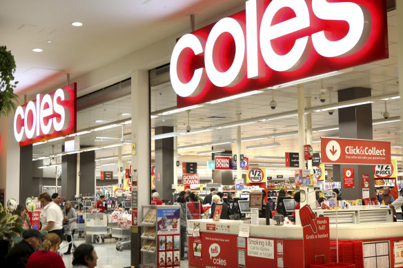 A Coles spokesperson confirmed the company had received a formal request to start negotiations for a new enterprise agreement.