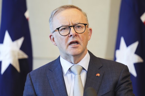 Prime Minister Anthony Albanese.