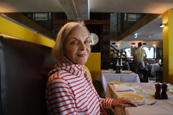 “Conventionality is something that is worth investigating”: Margaret Fink at lunch with the Herald at Otto.