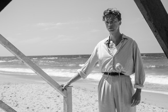 Benjamin Voisin in a scene from The Stranger