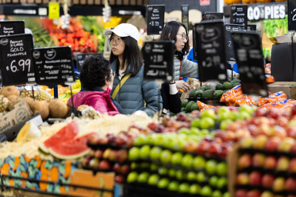 While overall prices fell in May, higher-priced fruit and vegetables have contributed to a rise in inflation to 4 per cent.