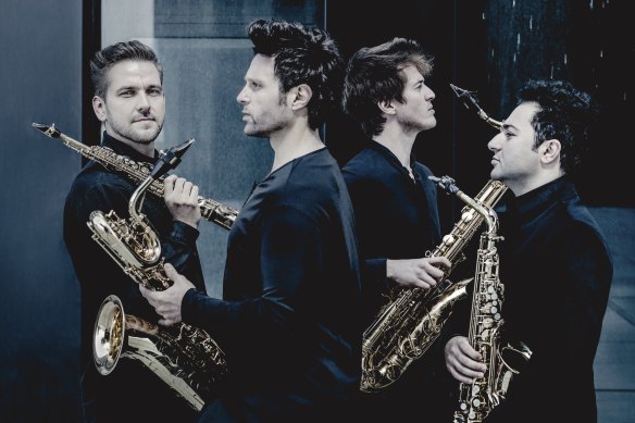 Signum Saxophone Quartet will perform in Musica Viva’s 2022 program.