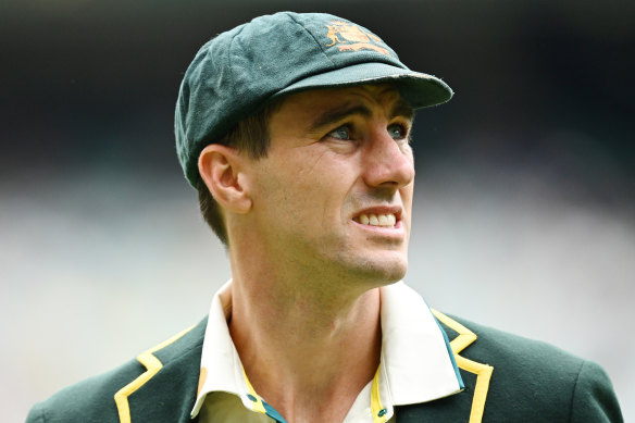 Australia’s Test captain Pat Cummins.