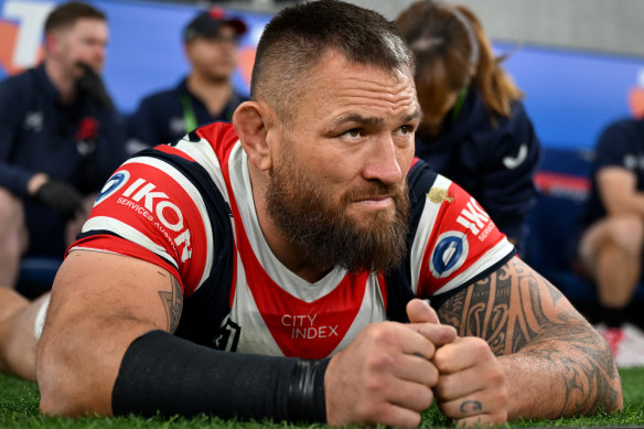 Jared Waerea-Hargreaves has left a massive void up front for the Roosters.