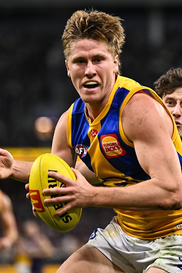 West Coast key defender Harry Edwards.