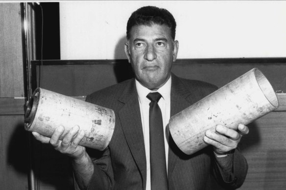 "Police have reconstructed the bomb which shattered the Parramatta Family Court building in their strongest lead yet in the hunt for the Court bomber. December 10, 1984."
