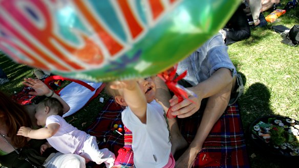 There'll be no balloons at your next park party. 