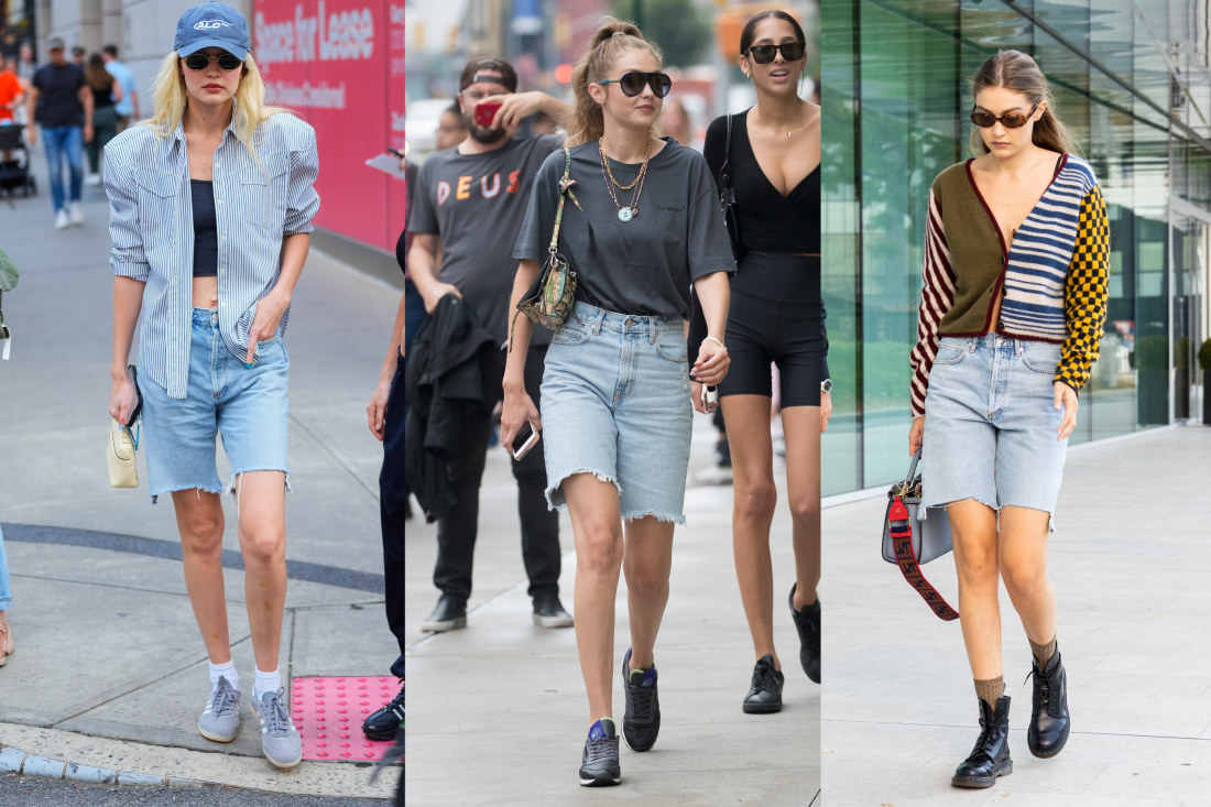 Hailey Bieber's Vintage Jorts Are Her New Hot-Weather Staple
