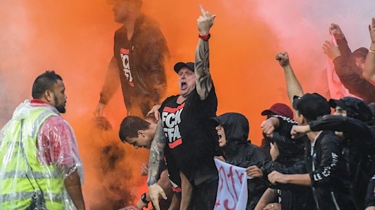 FFA sanctions Western Sydney Wanderers for unruly fan behaviour