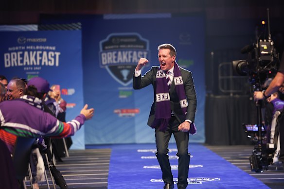Rove McManus excited to be at the AFL Grand Final breakfast