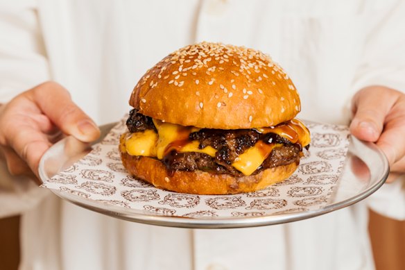 The signature beef bulgogi burger.