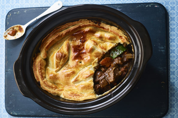 Steak and Guinness pie.