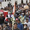 Protesters in Peru refuse to back down as political crisis deepens