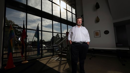 Justin Mullaly, president of the Victorian branch of the Australian Education Union