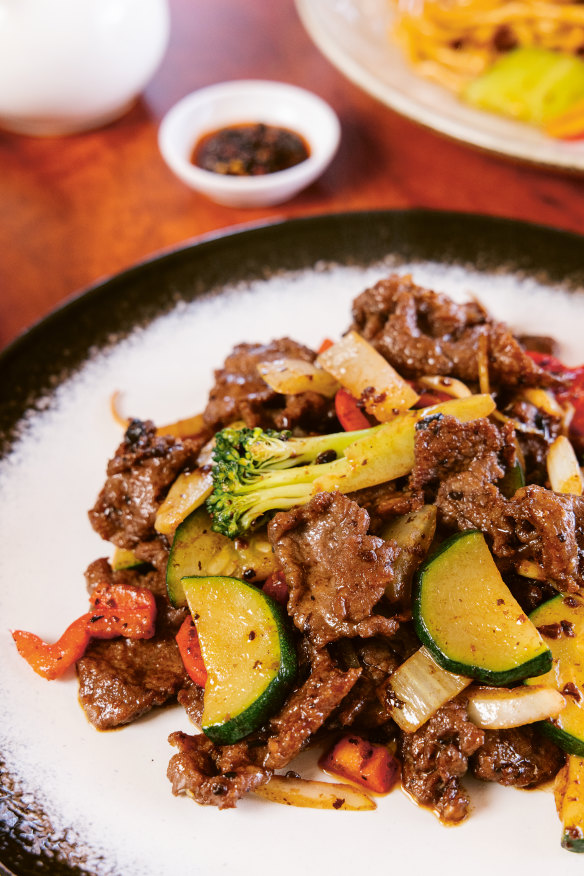 Lean beef such as rump cut is best for this dish.