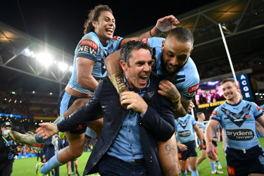 Brad Fittler has won his third Origin series but would love a series cleansweep.