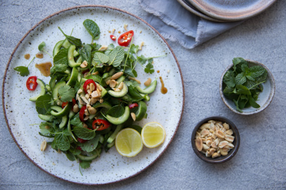 Cucumbers are a powerful diuretic, helping to shift unwanted fluid from the body.