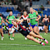Tarryn Aiken scores the match-winner. 