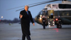 President Donald Trump prepares to board Air Force One on Friday, en route to his Florida estate.