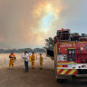 Firefighters continue to fight a fire burning in the Grampians.