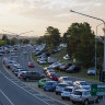 Diary Road, Fyshwick was littered with cars due to limited parking options at The Forage.