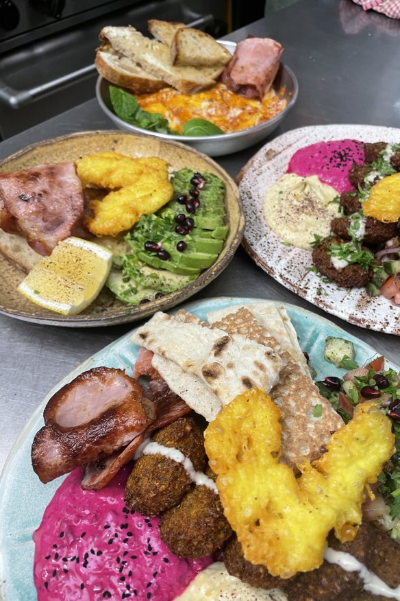 Persian breakfast plate.