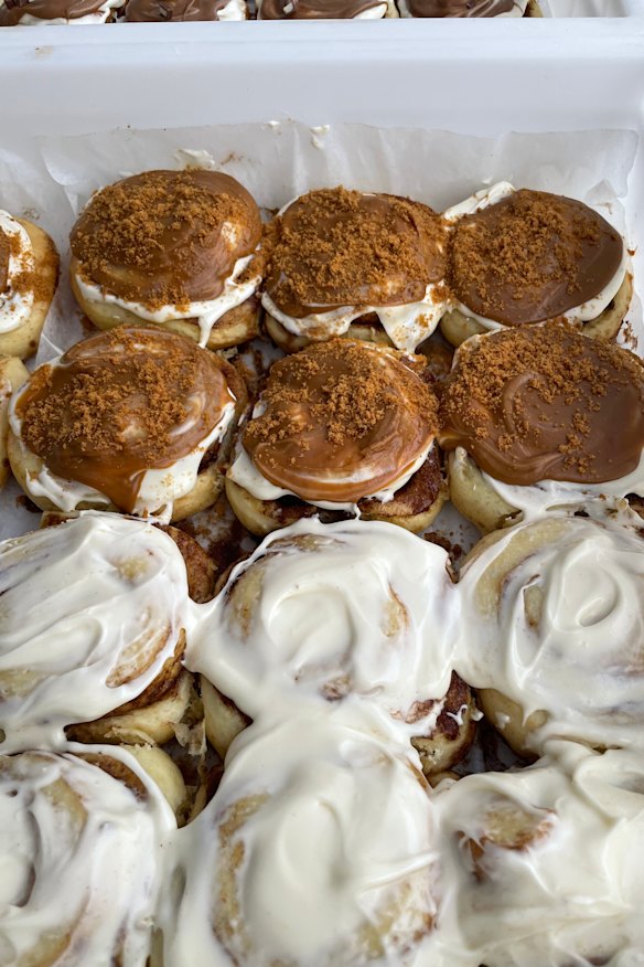 Cinnamon buns.