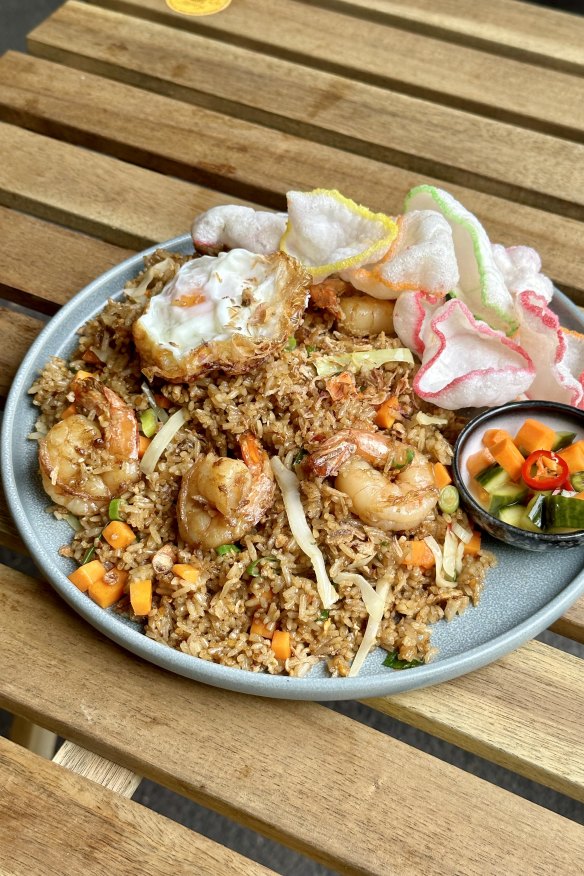 Nasi goreng.