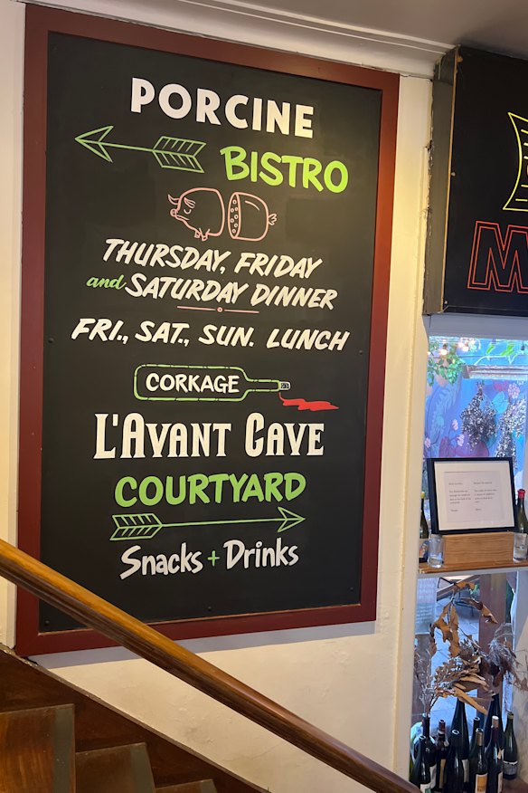 L’Avant Cave has opened in Paddington. 