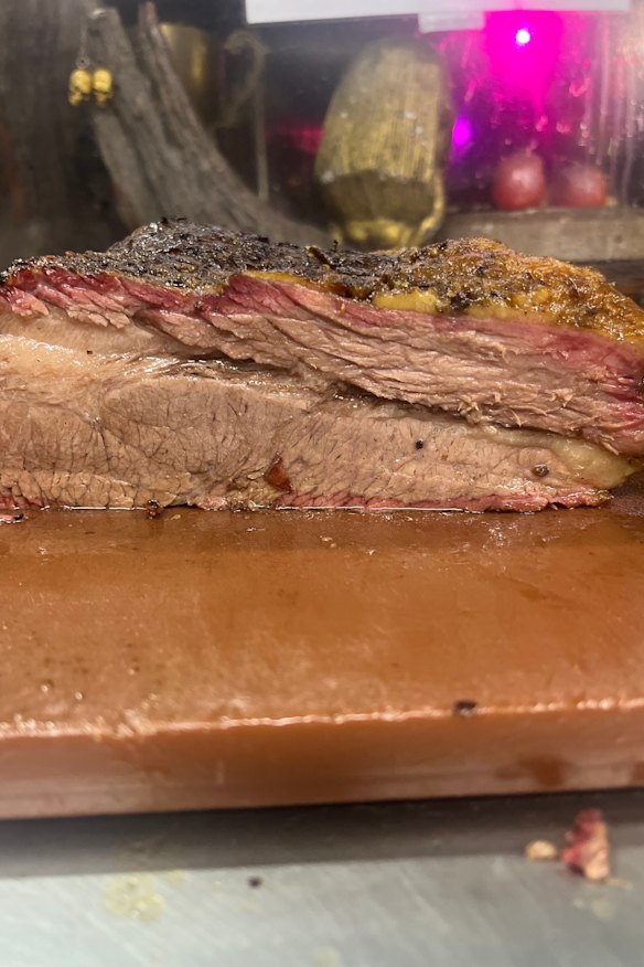 Brisket at Big Earle’s.