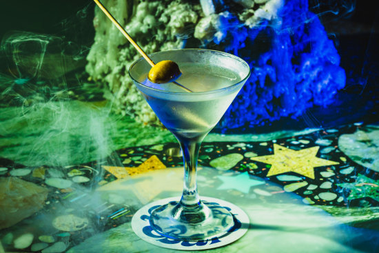 Martinis any way you like ’em at Bar Planet.