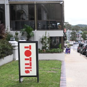 Outside Totti’s Lorne outpost.