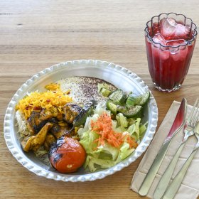 Chicken plate.
