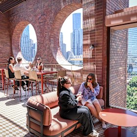 Located Melbourne Place hotel’s level-12 rooftop.