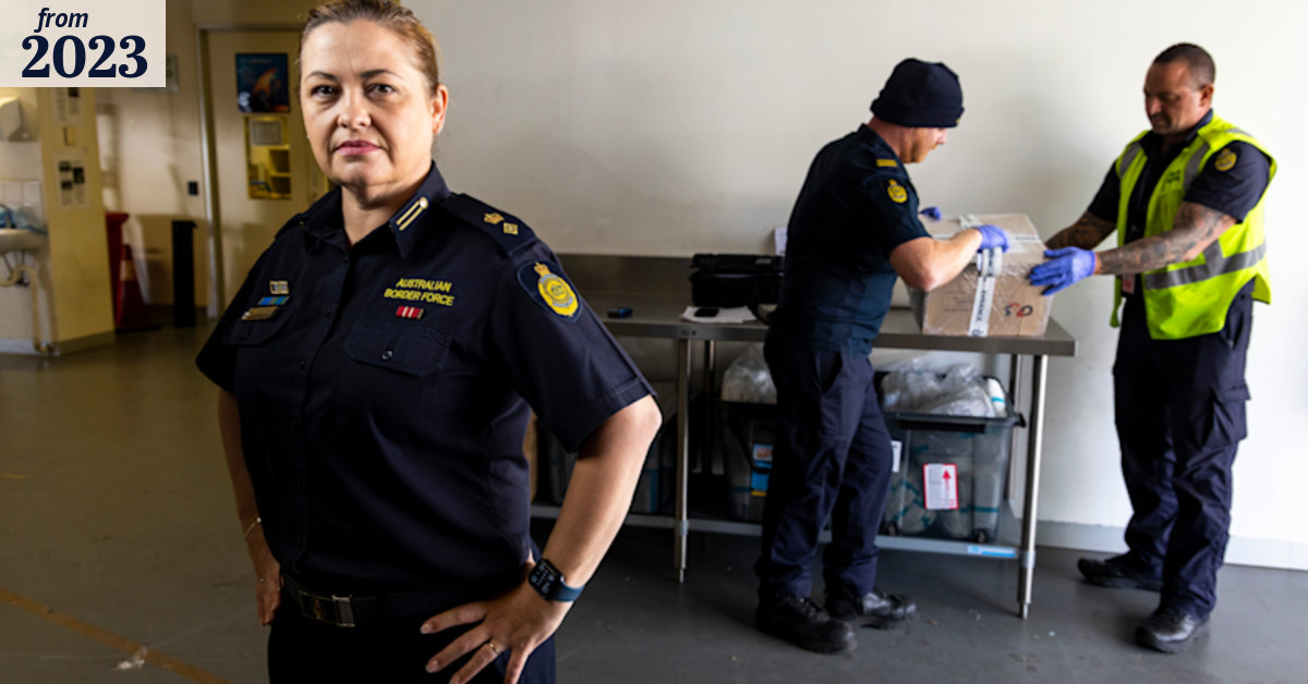 The ‘shed’ where border officials fight the wave of drugs coming to ...