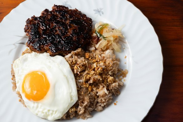 Patty longsilog.