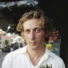  Portrait session with actor Jeremy Allen White in New York City. August 2022. Photo by Ben Sklar (on assignment for Spectrum).