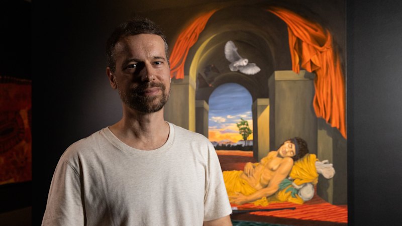 Dr Ryan Presley wins $100,000 Telstra National Aboriginal and Torres Strait Island Art Award