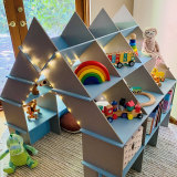 The Creative Cubby is fun, and doubles as storage.