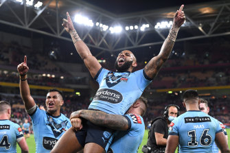 Brian To'o And Jarome Luai State Of Origin : State of Origin 2021: Latrell Mitchell leads Blues rout as ...