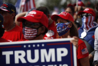 Trump supporters in Miami.