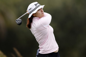 Hannah Green is in contention following the opening round of the final event of the LPGA season.