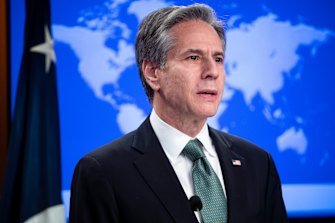 US Secretary of State Antony Blinken. 