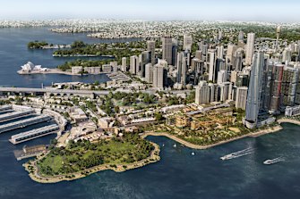 Central Barangaroo will complete the NSW government’s massive redevelopment of the foreshore west of Sydney’s CBD.
