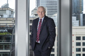 Perpetual chief executive Rob Adams. The company has been on an aggressive spending spree in recent years.  