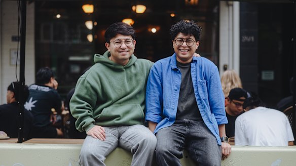 Taguan owners Jose Margo Flores and Vincent Baquiran.