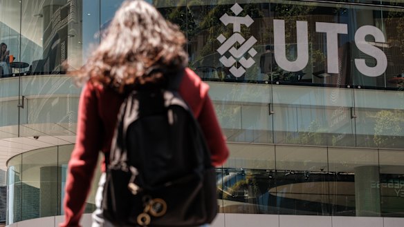 The University of Technology Sydney, where painful staff and course cuts are necessary for a sustainable future, according to the vice chancellor.