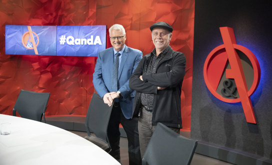 After 12 years, Q&A's presenter Tony Jones and executive producer Peter McEvoy are leaving the show.