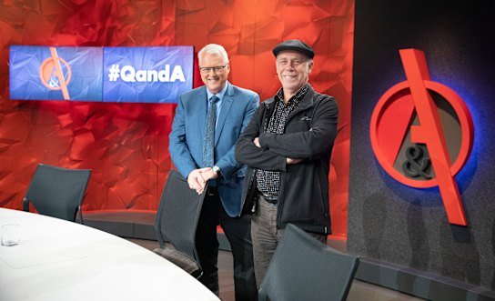 After 12 years, Q&A's presenter Tony Jones and executive producer Peter McEvoy are leaving the show.